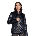 Black - Front - Skechers Womens-Ladies Go Shield Shine Jacket