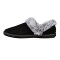 Black - Side - Skechers Womens-Ladies Cozy Campfire Fresh Toast Slippers