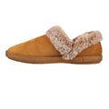 Chestnut - Side - Skechers Womens-Ladies Cozy Campfire Fresh Toast Slippers