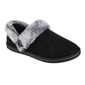 Black - Front - Skechers Womens-Ladies Cozy Campfire Fresh Toast Slippers