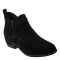 Black - Front - Skechers Womens-Ladies Texas Rodeo Night Suede Chelsea Boots