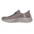 Brown - Side - Skechers Womens-Ladies Go Walk Flex Mali Trainers