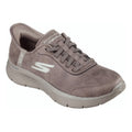 Brown - Front - Skechers Womens-Ladies Go Walk Flex Mali Trainers