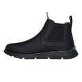 Black - Back - Skechers Mens Augustino Paulo Leather Chelsea Boots