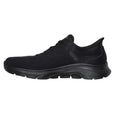 Black - Lifestyle - Skechers Womens-Ladies Go Walk 7-Valin Trainers