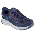 Navy-Coral - Front - Skechers Womens-Ladies Summits AT Hiking Shoes