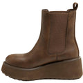 Dark Brown - Side - Rocket Dog Womens-Ladies Heyday Ankle Boots