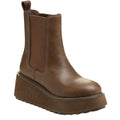 Dark Brown - Front - Rocket Dog Womens-Ladies Heyday Ankle Boots