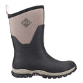 Black-Tweed - Lifestyle - Muck Boots Womens-Ladies Arctic Sport II Mid Length Wellington Boots