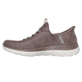 Brown - Back - Skechers Womens-Ladies Summits Unknown Trail Trainers