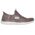 Brown - Side - Skechers Womens-Ladies Summits Unknown Trail Trainers