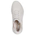 Off White - Lifestyle - Skechers Womens-Ladies Tres-Air Uno Easy Steppers Trainers