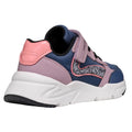 Avion-Dark Rose - Back - Geox Girls Loftus Trainers