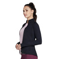 Black - Side - Skechers Womens-Ladies Gowalk Jacket