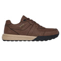 Brown - Side - Skechers Mens Netson Gander Trainers