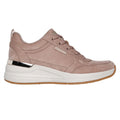 Taupe - Side - Skechers Womens-Ladies Billion 2 Prissy N Plush Trainers