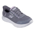 Charcoal-Lavender - Front - Skechers Womens-Ladies Go Walk Flex Clear Creek Trainers