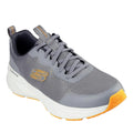 Grey-Orange - Front - Skechers Mens Edgeride Rekze Trainers