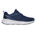 Navy-Orange - Side - Skechers Mens Edgeride Exxo Relaxed Fit Trainers