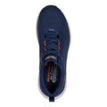 Navy-Orange - Lifestyle - Skechers Mens Edgeride Exxo Relaxed Fit Trainers