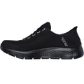 Black - Back - Skechers Mens Go Walk Flex Trainers