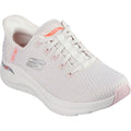 Natural - Front - Skechers Womens-Ladies 2.0 Good Energy Arch Fit Trainers