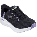 Black - Front - Skechers Womens-Ladies 2.0 Good Energy Arch Fit Trainers