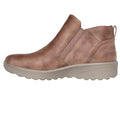 Mushroom - Pack Shot - Skechers Womens-Ladies Lovely Vibe Fall In Bloom Ankle Boots