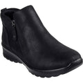 Black - Front - Skechers Womens-Ladies Lovely Vibe Fall In Bloom Ankle Boots