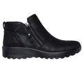 Black - Lifestyle - Skechers Womens-Ladies Lovely Vibe Fall In Bloom Ankle Boots