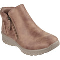 Mushroom - Front - Skechers Womens-Ladies Lovely Vibe Fall In Bloom Ankle Boots