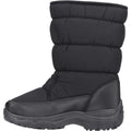 Black - Side - Cotswold Womens-Ladies Welland Snow Boots