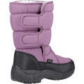 Purple - Back - Cotswold Womens-Ladies Welland Snow Boots