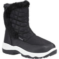 Black - Front - Cotswold Womens-Ladies Butterrow Snow Boots