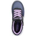 Black-Lavender - Back - Skechers Girls Sole Swifters Cutie Walk Trainers