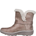 Dark Taupe - Side - Skechers Womens-Ladies Easy Going Dreamers Move Ankle Boots