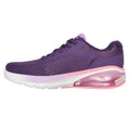 Plum - Back - Skechers Womens-Ladies Go Walk Air 3.0 Trainers