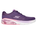 Plum - Side - Skechers Womens-Ladies Go Walk Air 3.0 Trainers