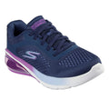 Navy-Purple - Front - Skechers Womens-Ladies Go Walk Air 3.0 Trainers