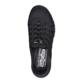 Black - Lifestyle - Skechers Womens-Ladies Breathe Easy Roll With Me Wide Trainers