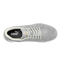 Grey - Side - Puma Safety Mens Iconic Suede Low Safety Trainers