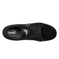 Black - Side - Puma Safety Mens Iconic Suede Low Safety Trainers