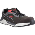 Ivory-White-Red - Front - Puma Safety Mens Frontside Ivy Low Safety Trainers