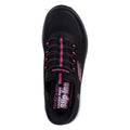 Black - Side - Skechers Childrens-Kids Summits Trainers