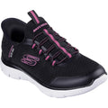 Black - Front - Skechers Childrens-Kids Summits Trainers