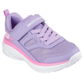 Lavender-Pink - Front - Skechers Girls Boundless Trainers