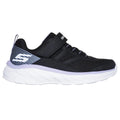 Black-Lavender - Side - Skechers Girls Boundless Trainers