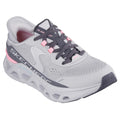 Grey-Pink - Front - Skechers Womens-Ladies Glide Step Altus Trainers