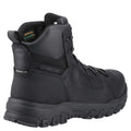 Black - Back - Caterpillar Mens Threshold Rebound Grain Leather Composite Toecap Safety Boots