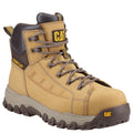 Honey - Front - Caterpillar Mens Threshold Rebound Grain Leather Composite Toecap Safety Boots